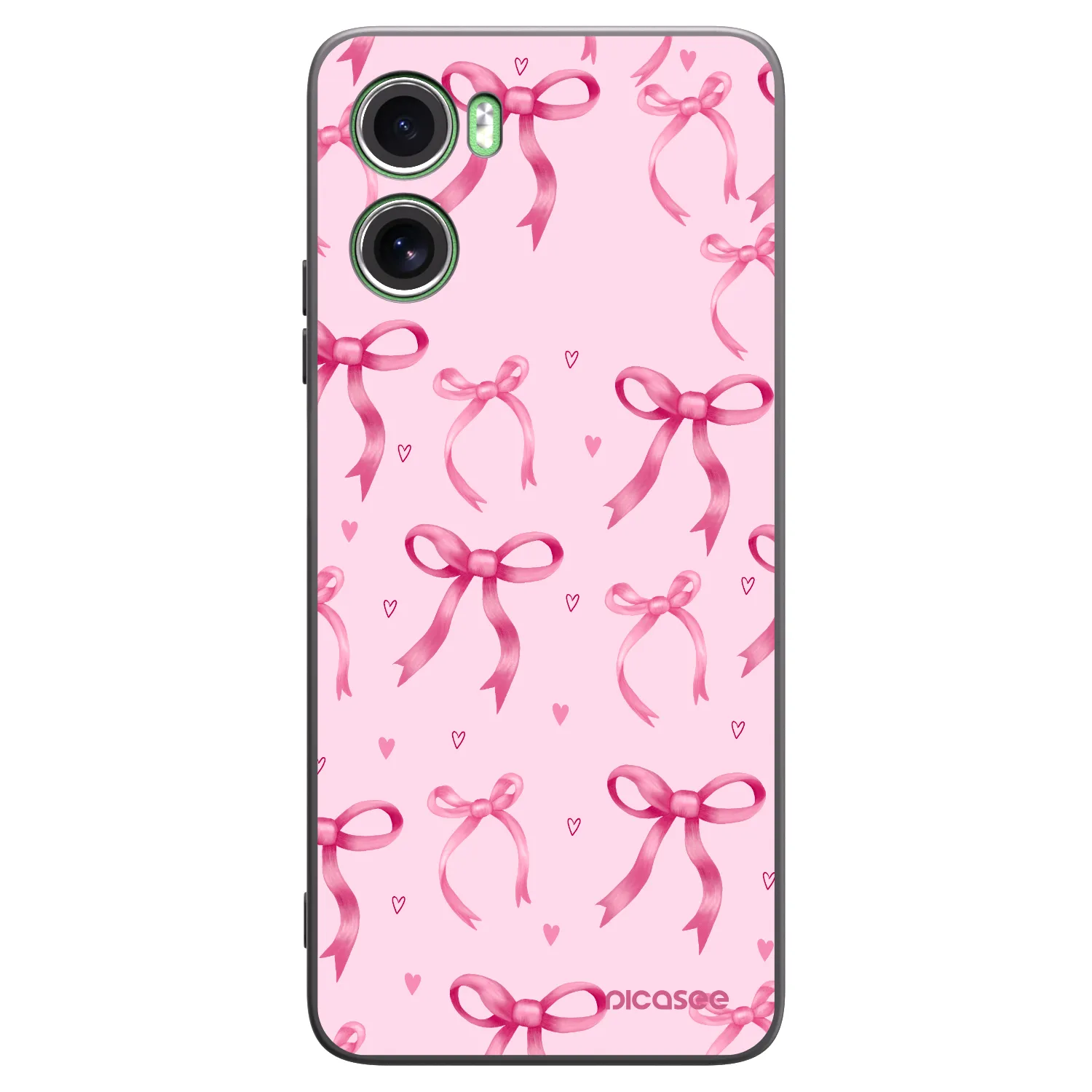 Picasee fekete szilikon tok az alábbi mobiltelefonokra Motorola Moto G06 - Bow Aesthetic