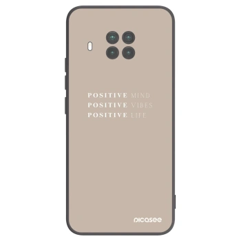 Picasee fekete szilikon tok az alábbi mobiltelefonokra Xiaomi Mi 10T Lite - Positive Vibes