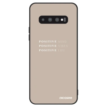 Szilikon tok erre a típusra Samsung Galaxy S10 G973 - Positive Vibes