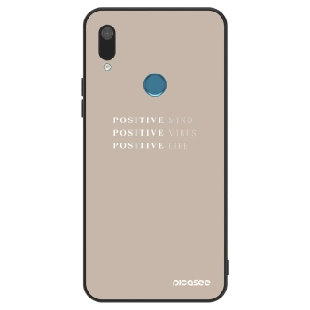 Szilikon tok erre a típusra Huawei Y7 2019 - Positive Vibes