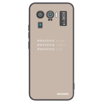 Picasee fekete szilikon tok az alábbi mobiltelefonokra Xiaomi Mi 11 Ultra - Positive Vibes