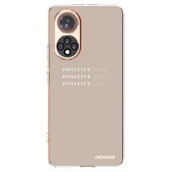 Picasee átlátszó szilikon tok az alábbi mobiltelefonokra Honor 50 5G - Positive Vibes