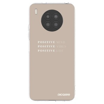 Picasee átlátszó szilikon tok az alábbi mobiltelefonokra Huawei Nova 8i - Positive Vibes