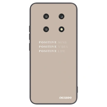 Picasee fekete szilikon tok az alábbi mobiltelefonokra Honor Magic4 Lite 5G - Positive Vibes
