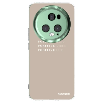 Picasee átlátszó szilikon tok az alábbi mobiltelefonokra Honor Magic5 Pro - Positive Vibes