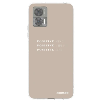 Picasee átlátszó szilikon tok az alábbi mobiltelefonokra Motorola Edge 30 Neo - Positive Vibes