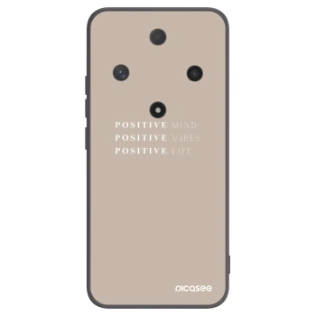 Picasee fekete szilikon tok az alábbi mobiltelefonokra Honor Magic6 Lite 5G - Positive Vibes