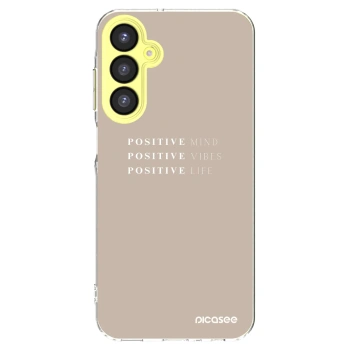 Picasee átlátszó szilikon tok az alábbi mobiltelefonokra Samsung Galaxy A25 A256B 5G - Positive Vibes