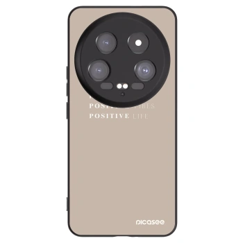 Picasee fekete szilikon tok az alábbi mobiltelefonokra Xiaomi 14 Ultra - Positive Vibes