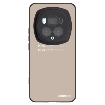 Picasee fekete szilikon tok az alábbi mobiltelefonokra Honor Magic6 Pro - Positive Vibes