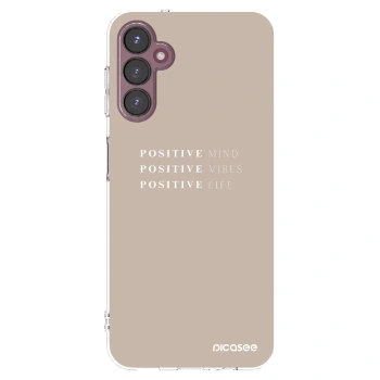 Picasee átlátszó szilikon tok az alábbi mobiltelefonokra Samsung Galaxy A05s A057G - Positive Vibes