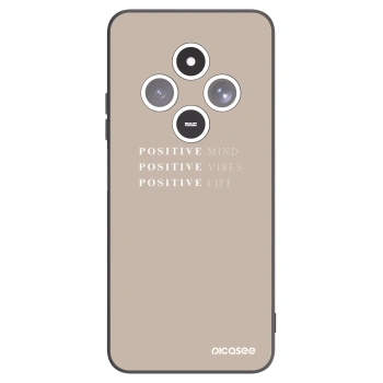 Picasee fekete szilikon tok az alábbi mobiltelefonokra Xiaomi Redmi 14C - Positive Vibes