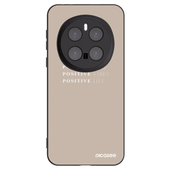 Picasee fekete szilikon tok az alábbi mobiltelefonokra Honor Magic7 Pro 5G - Positive Vibes