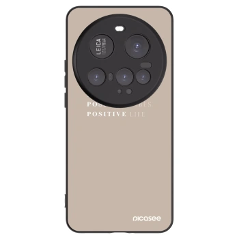 Picasee fekete szilikon tok az alábbi mobiltelefonokra Xiaomi 15 Ultra - Positive Vibes