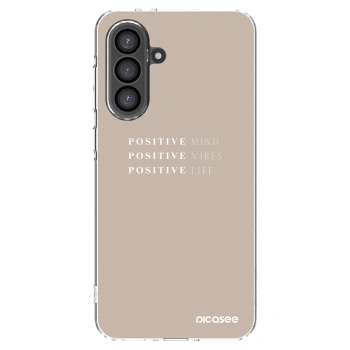 Picasee átlátszó szilikon tok az alábbi mobiltelefonokra Samsung Galaxy A56 5G A566B - Positive Vibes