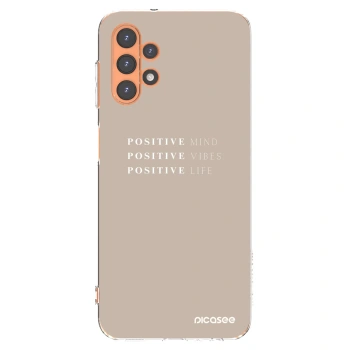 Picasee átlátszó szilikon tok az alábbi mobiltelefonokra Samsung Galaxy A13 5G - Positive Vibes