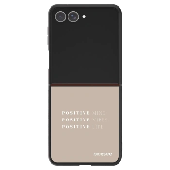 Szilikon tok erre a típusra Samsung Galaxy Z Flip7 5G - Positive Vibes