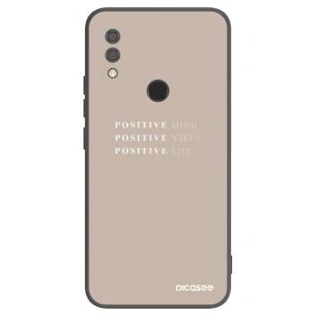 Picasee fekete szilikon tok az alábbi mobiltelefonokra Xiaomi Redmi 7 - Positive Vibes