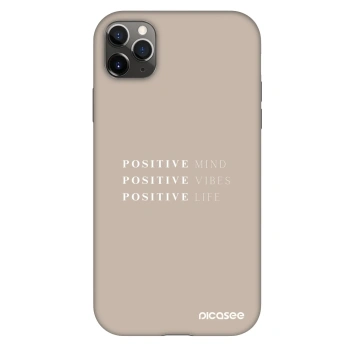Szilikon tok erre a típusra Apple iPhone 11 Pro Max - Positive Vibes