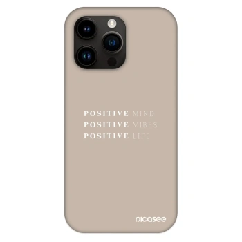 Szilikon tok erre a típusra Apple iPhone 13 Pro - Positive Vibes