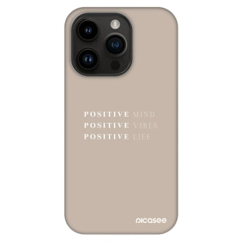 Szilikon tok erre a típusra Apple iPhone 14 Pro - Positive Vibes