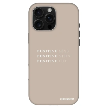 Szilikon tok erre a típusra Apple iPhone 16 Pro Max - Positive Vibes