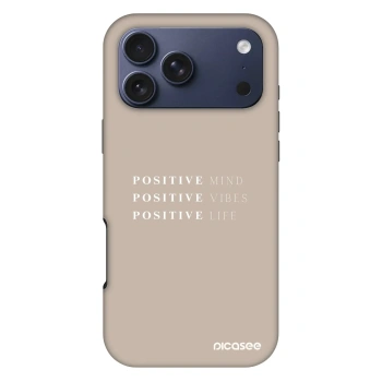 Szilikon tok erre a típusra Apple iPhone 17 Pro Max - Positive Vibes