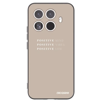 Picasee fekete szilikon tok az alábbi mobiltelefonokra Xiaomi 15T Pro - Positive Vibes