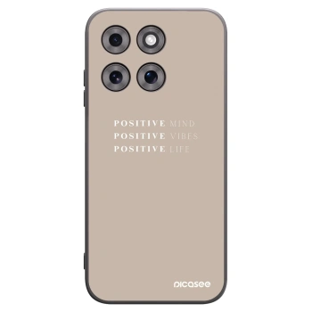 Picasee fekete szilikon tok az alábbi mobiltelefonokra Motorola Moto G77 - Positive Vibes
