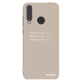 Picasee átlátszó szilikon tok az alábbi mobiltelefonokra Honor 20 Lite - Positive Vibes