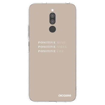 Picasee átlátszó szilikon tok az alábbi mobiltelefonokra Xiaomi Redmi 8 - Positive Vibes
