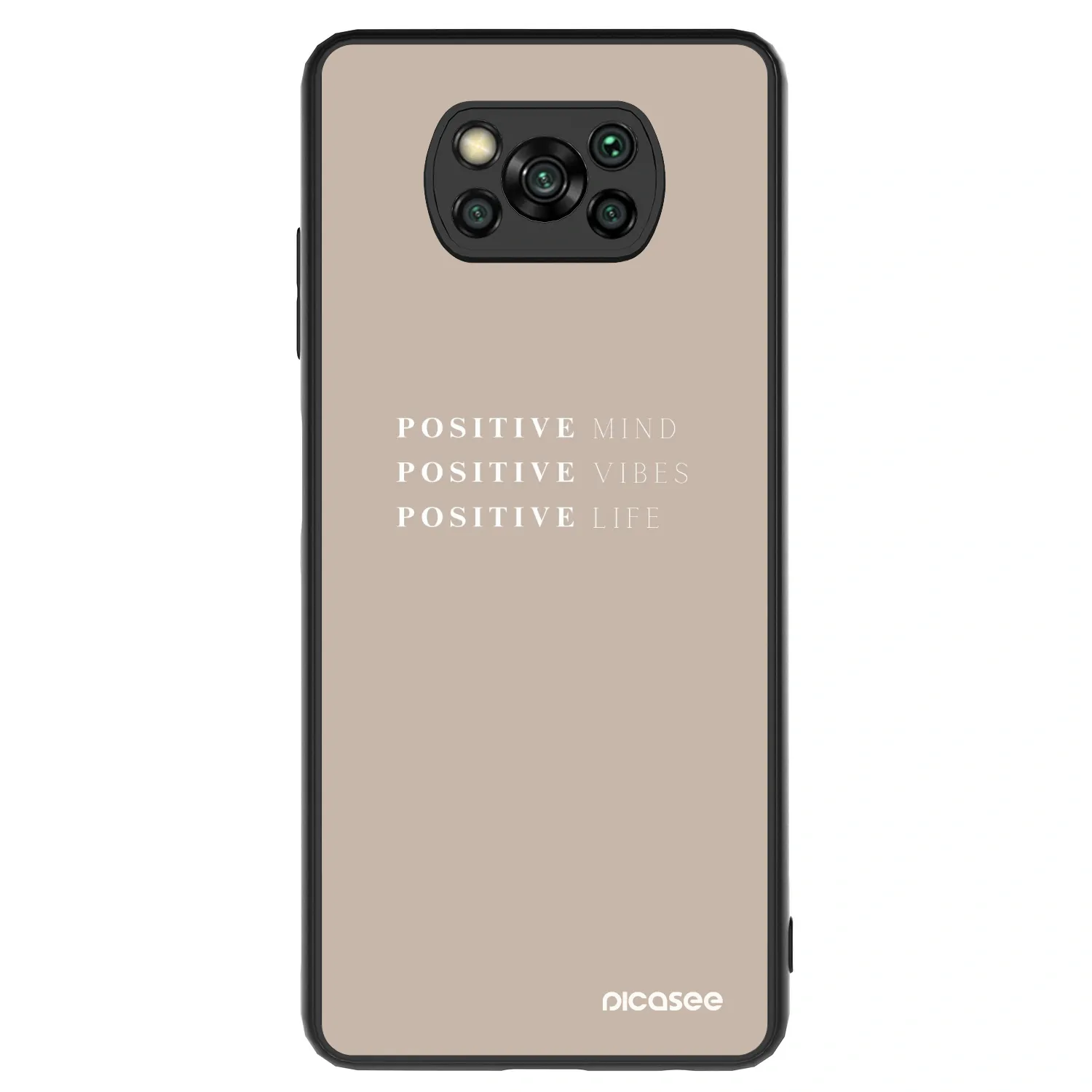 Picasee ULTIMATE CASE Xiaomi Poco X3 - készülékre - Positive Vibes