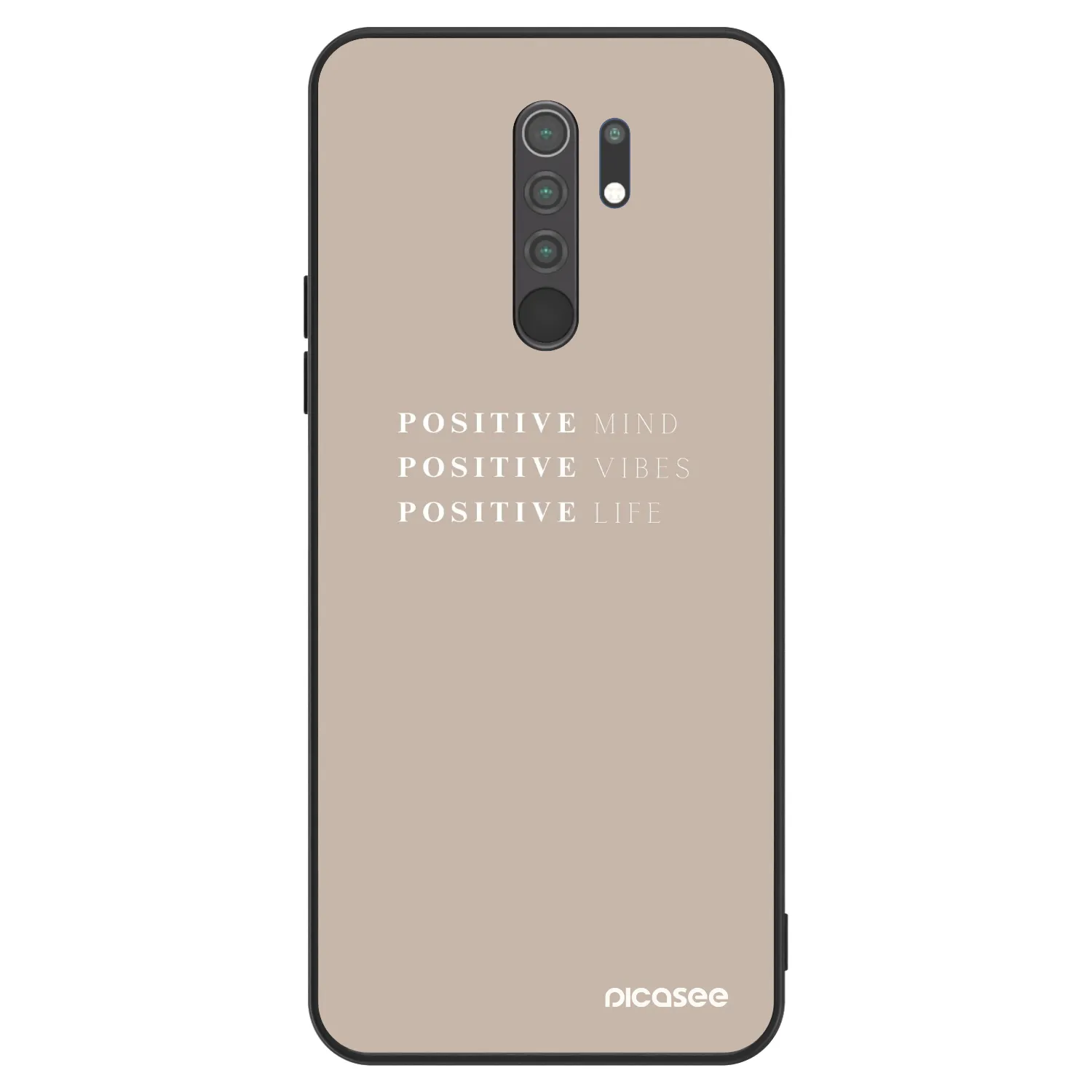 Picasee ULTIMATE CASE Xiaomi Redmi 9 - készülékre - Positive Vibes
