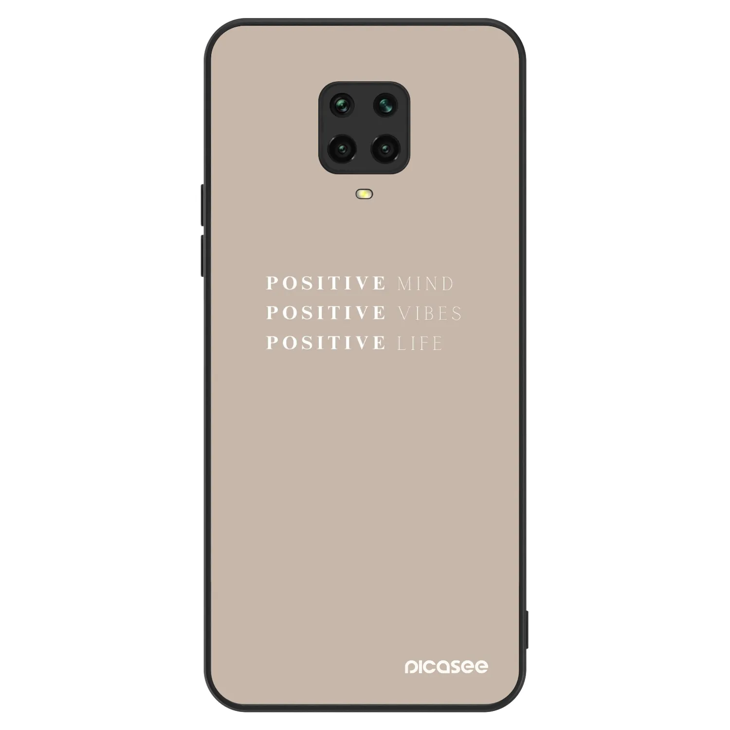 Picasee ULTIMATE CASE Xiaomi Redmi Note 9S - készülékre - Positive Vibes