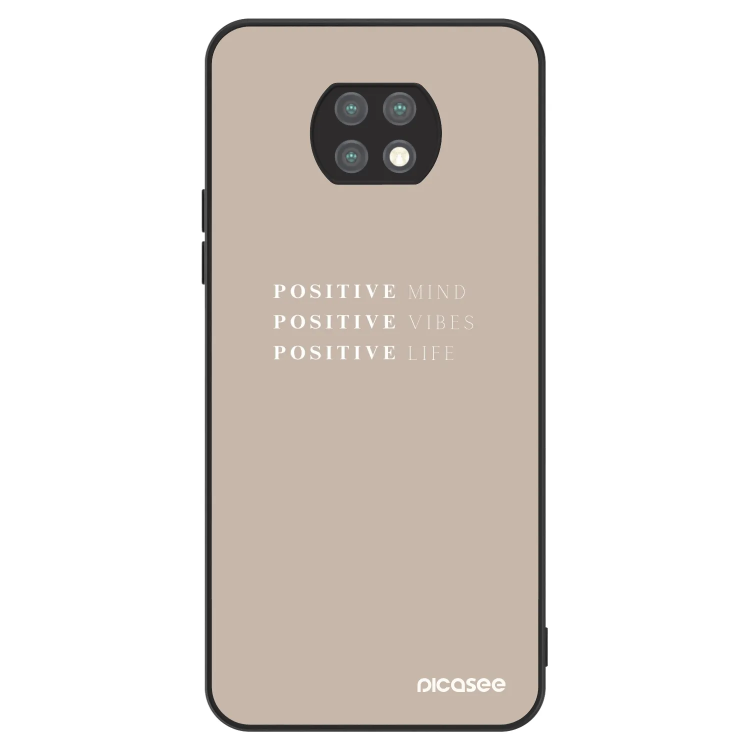 Picasee ULTIMATE CASE Xiaomi Redmi Note 9T - készülékre - Positive Vibes