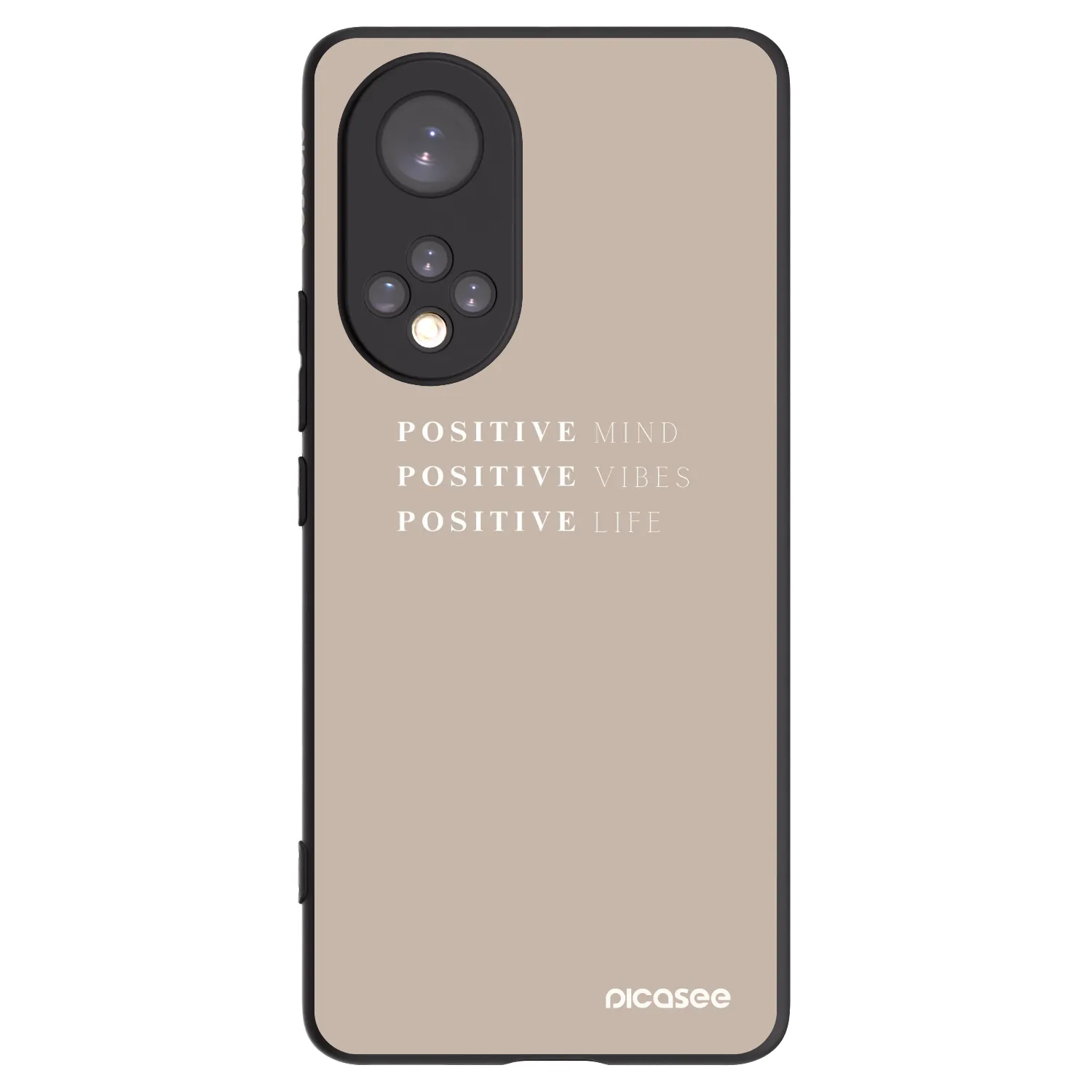 Picasee fekete szilikon tok az alábbi mobiltelefonokra Huawei Nova 9 - Positive Vibes