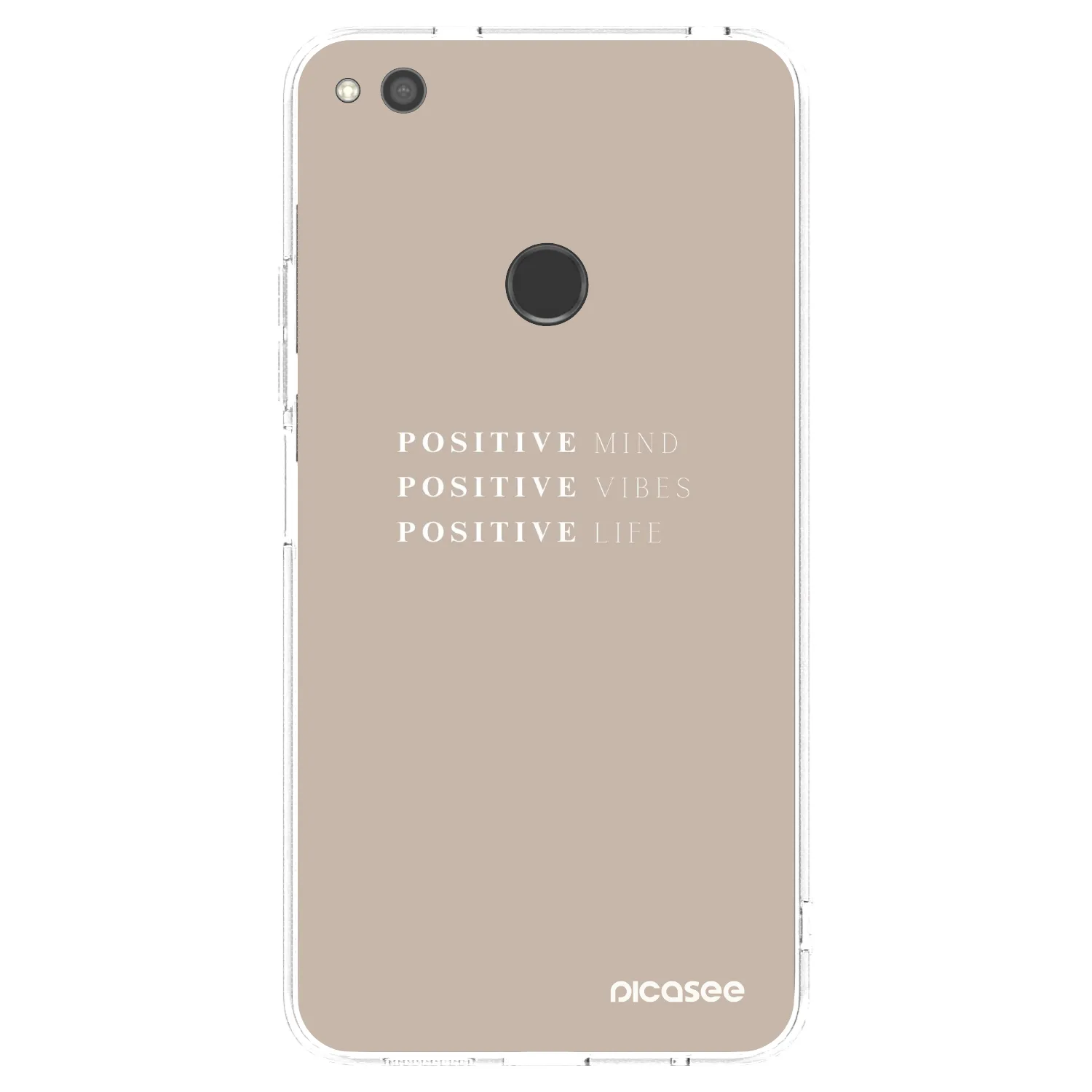 Picasee átlátszó szilikon tok az alábbi mobiltelefonokra Huawei Mate 40 Pro - Positive Vibes