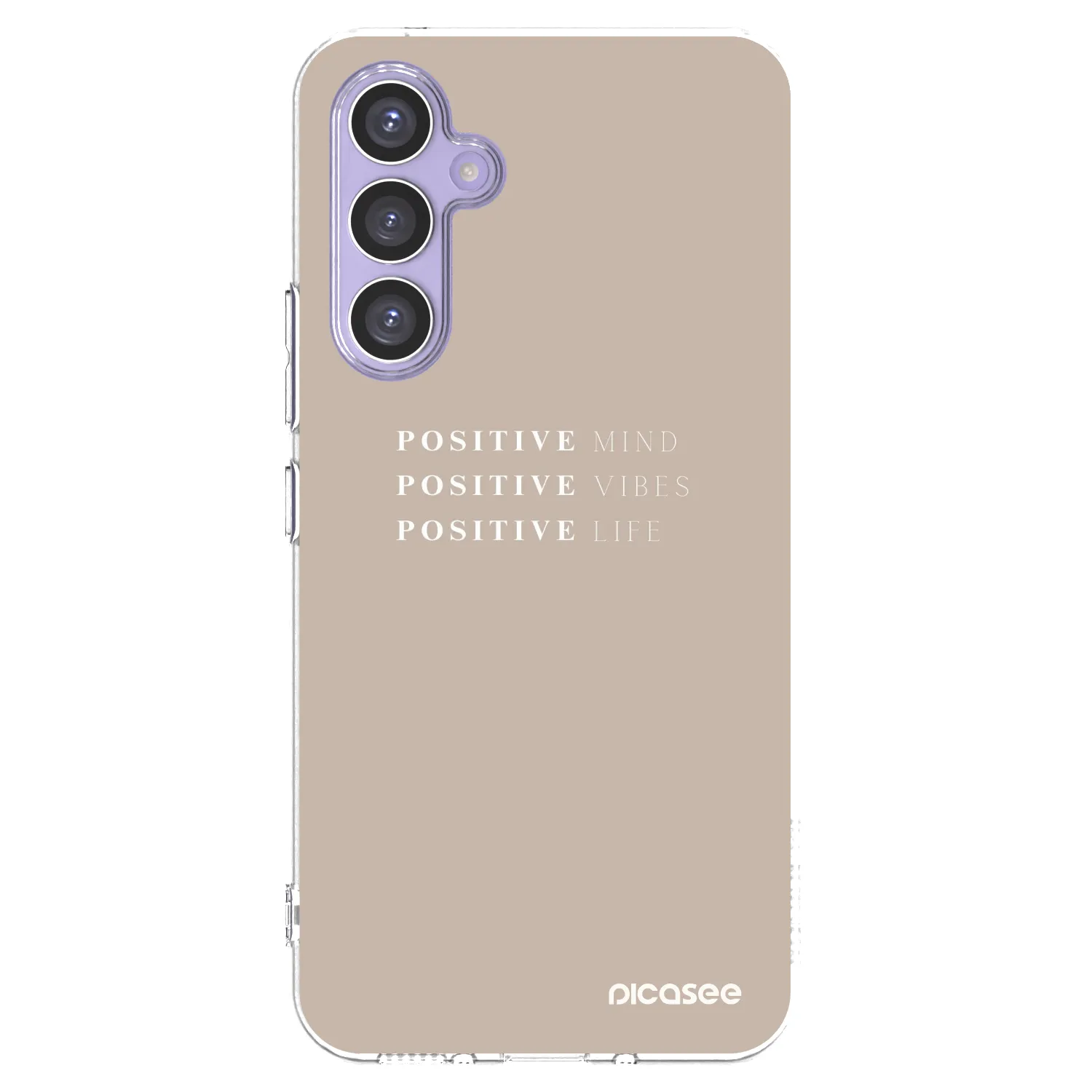 Picasee átlátszó szilikon tok az alábbi mobiltelefonokra Samsung Galaxy A54 5G A546B - Positive Vibes