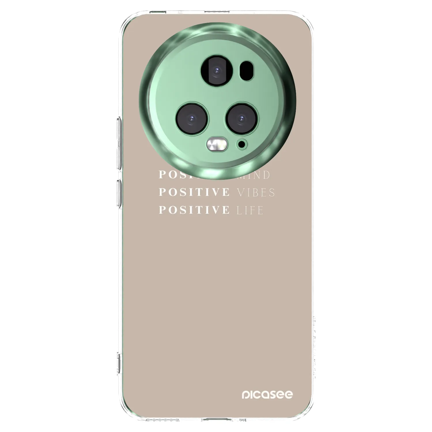 Picasee átlátszó szilikon tok az alábbi mobiltelefonokra Honor Magic5 Pro - Positive Vibes