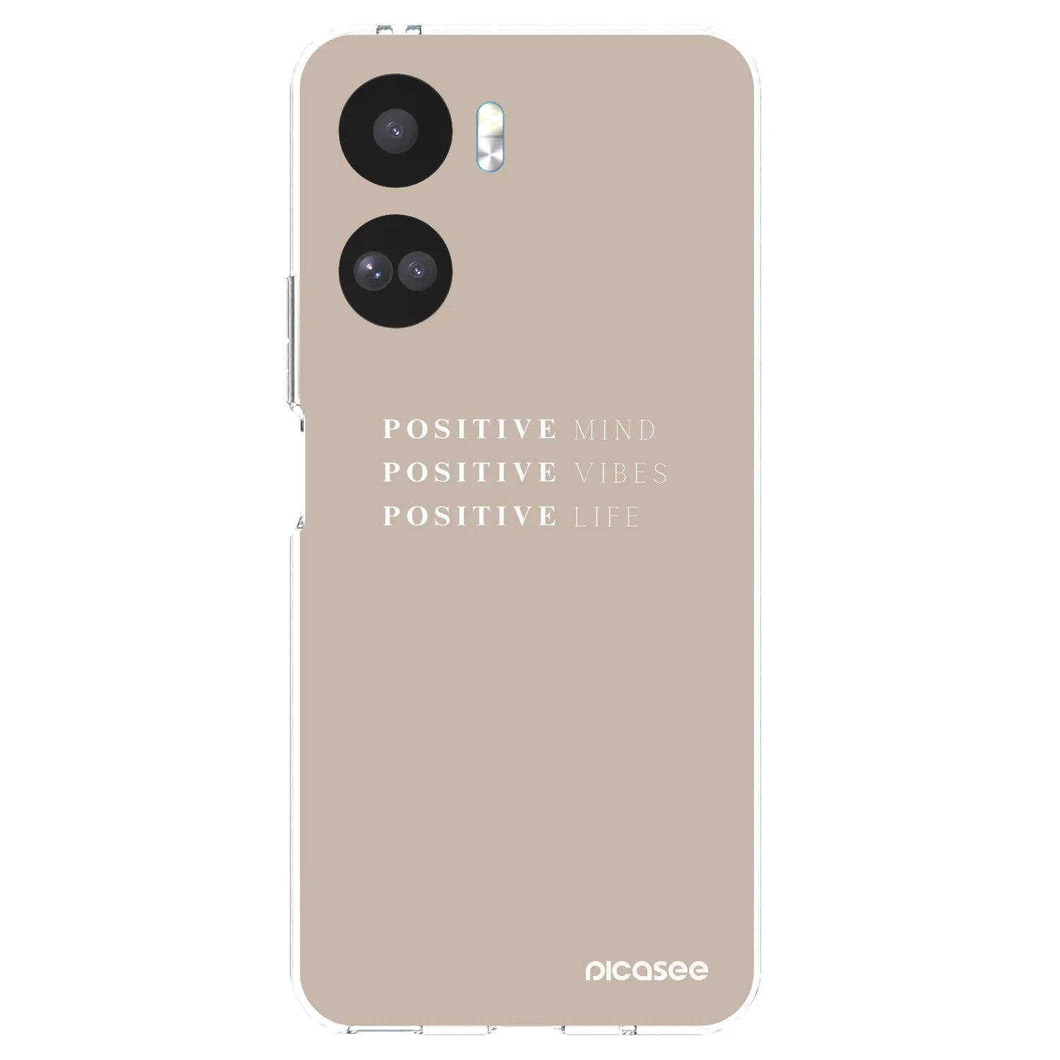 Picasee átlátszó szilikon tok az alábbi mobiltelefonokra Honor 90 Lite 5G - Positive Vibes