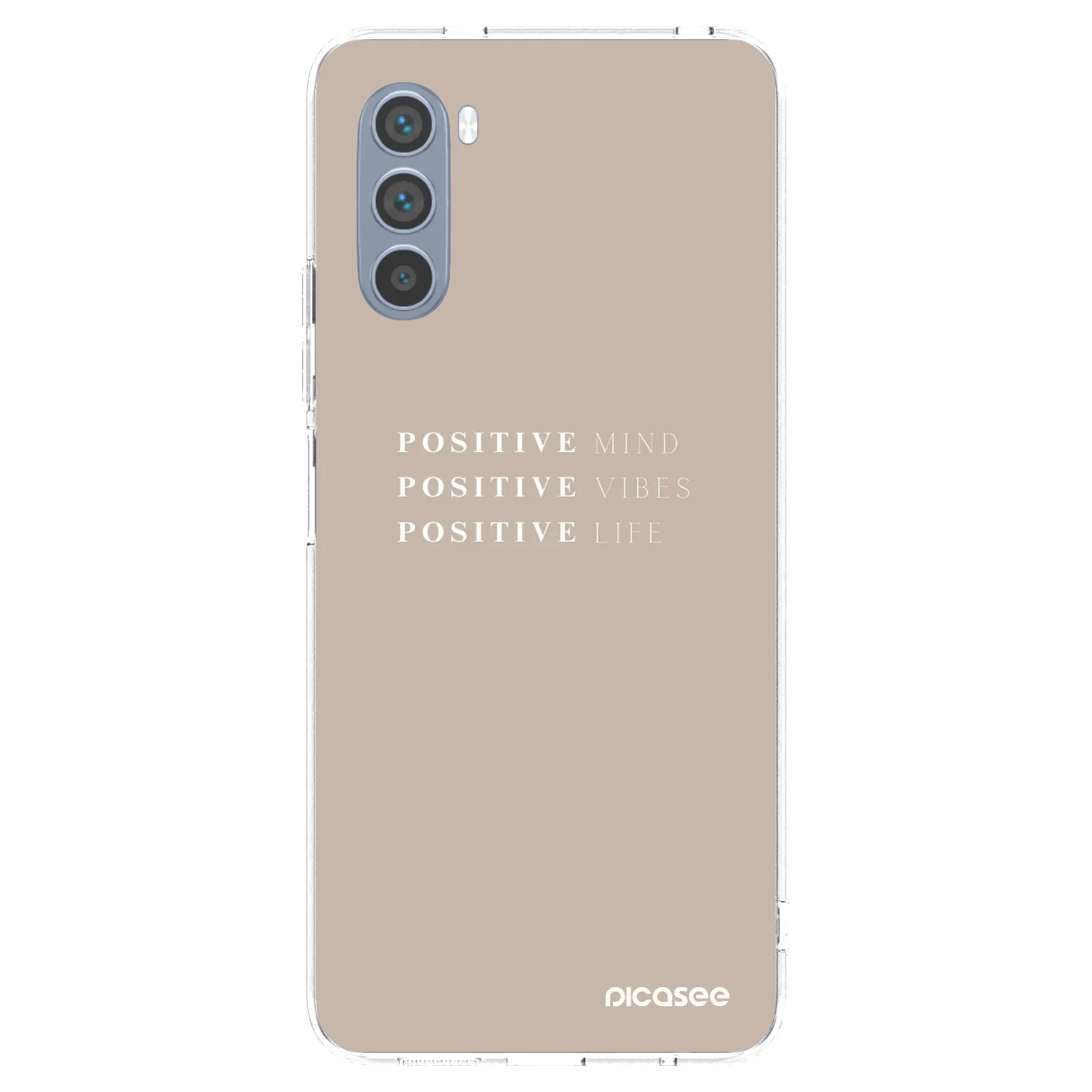 Picasee átlátszó szilikon tok az alábbi mobiltelefonokra Motorola Moto G62 - Positive Vibes