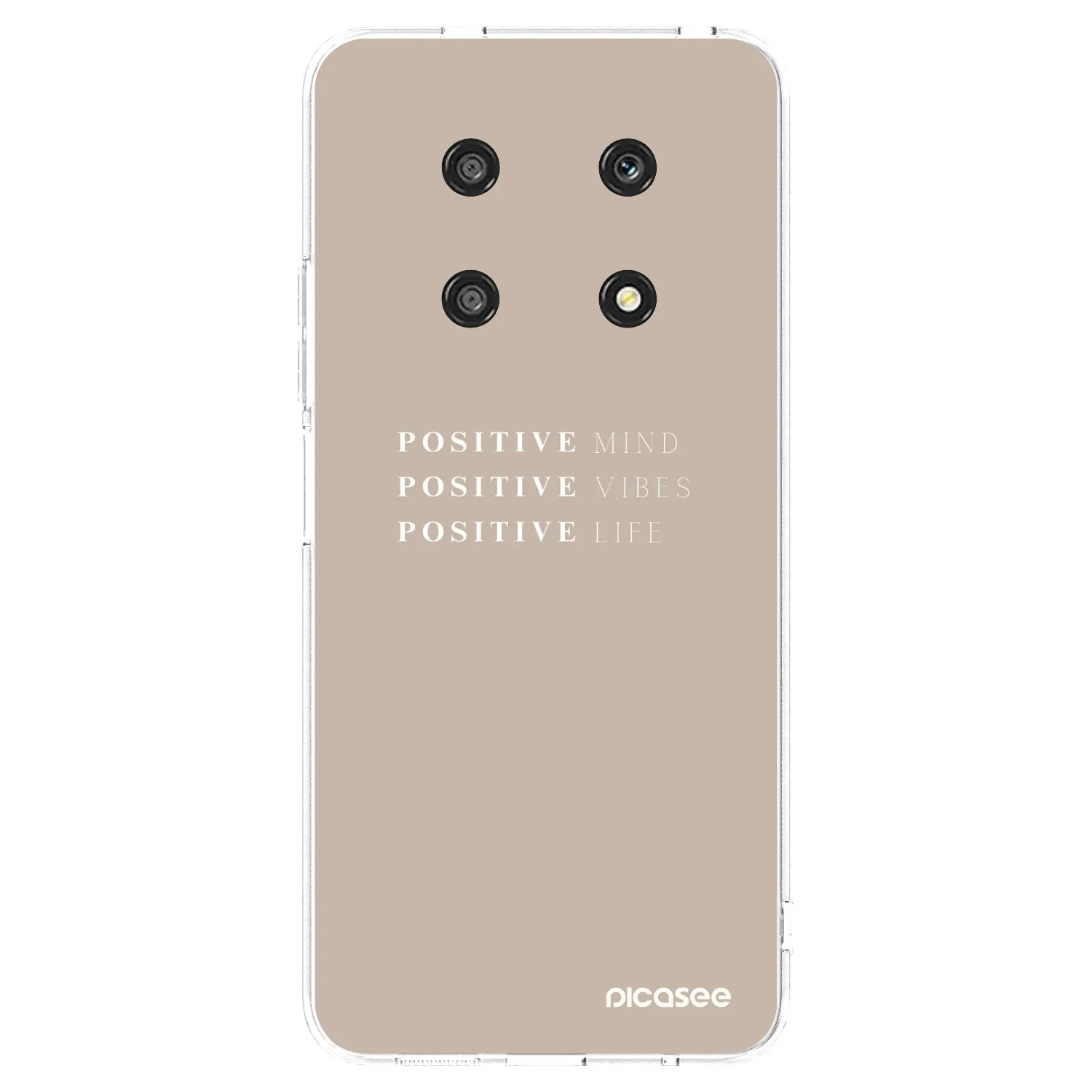 Picasee átlátszó szilikon tok az alábbi mobiltelefonokra Honor Magic4 Lite 5G - Positive Vibes