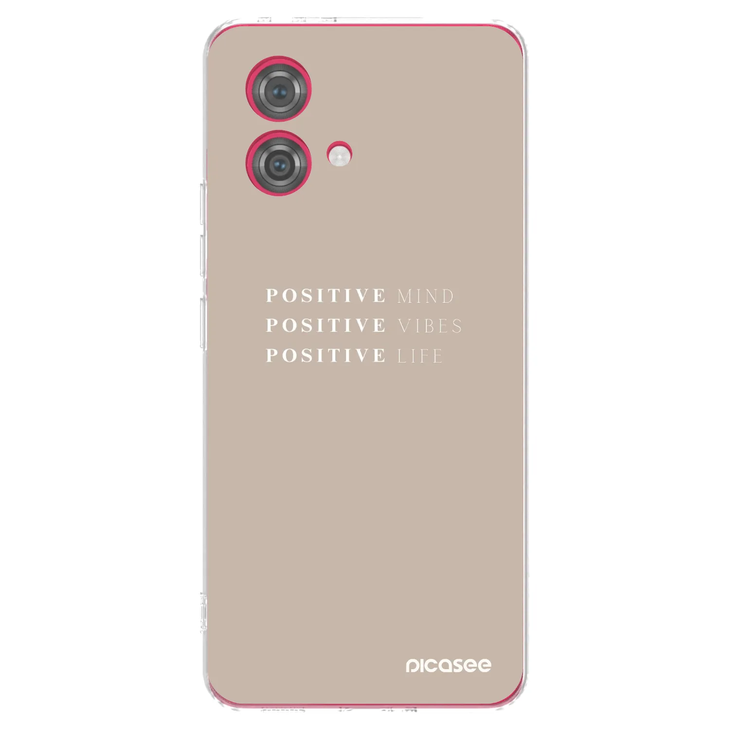 Picasee átlátszó szilikon tok az alábbi mobiltelefonokra Motorola Moto G84 5G - Positive Vibes