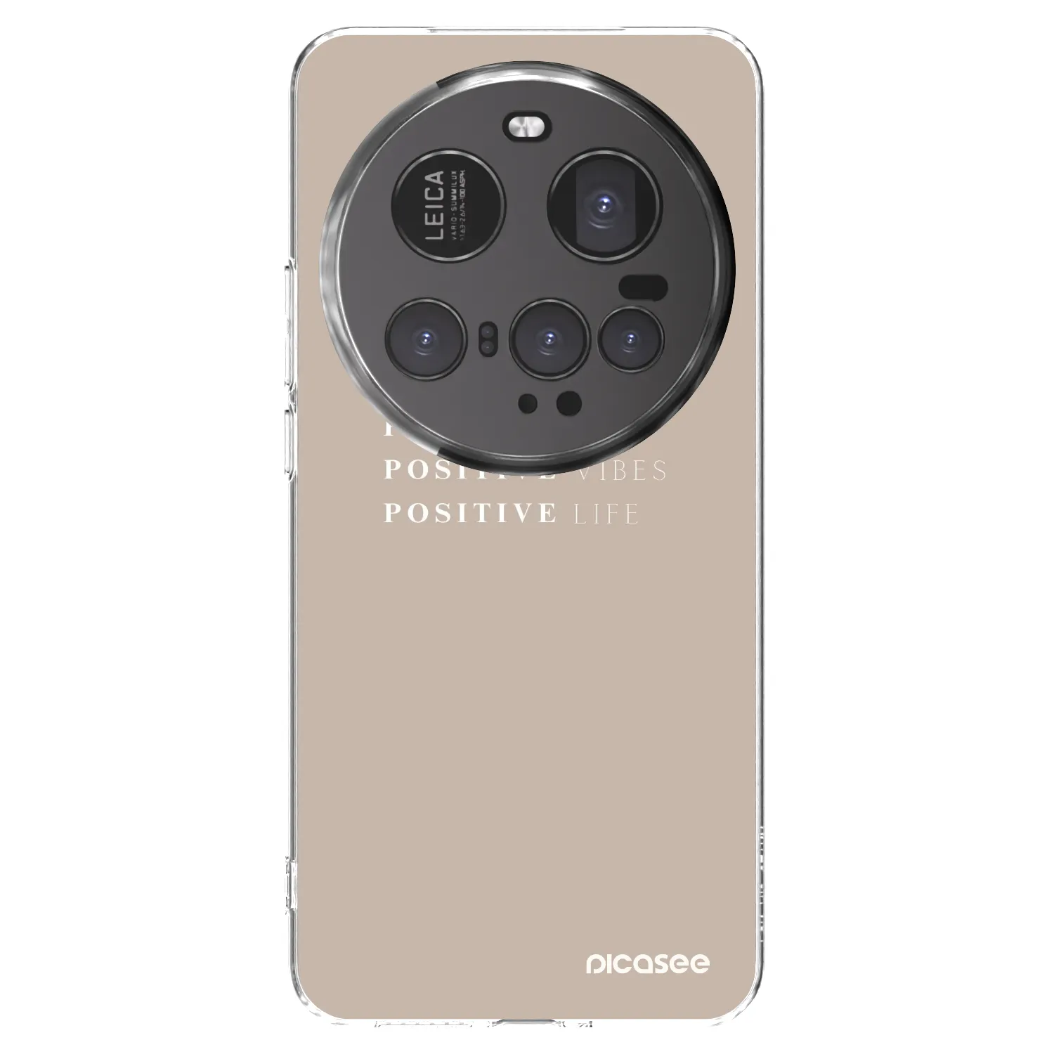 Picasee átlátszó szilikon tok az alábbi mobiltelefonokra Xiaomi 15 Ultra - Positive Vibes