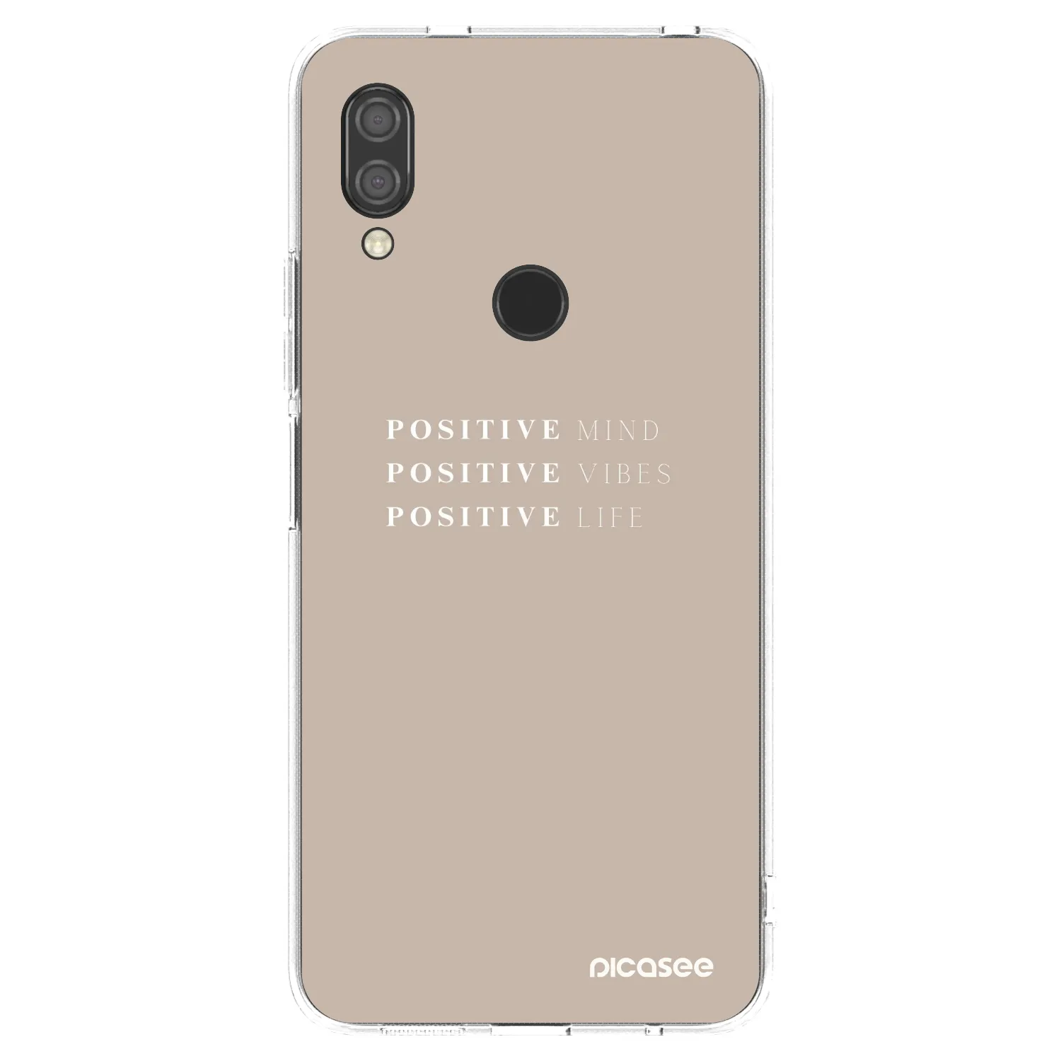 Picasee átlátszó szilikon tok az alábbi mobiltelefonokra Xiaomi Redmi 7 - Positive Vibes