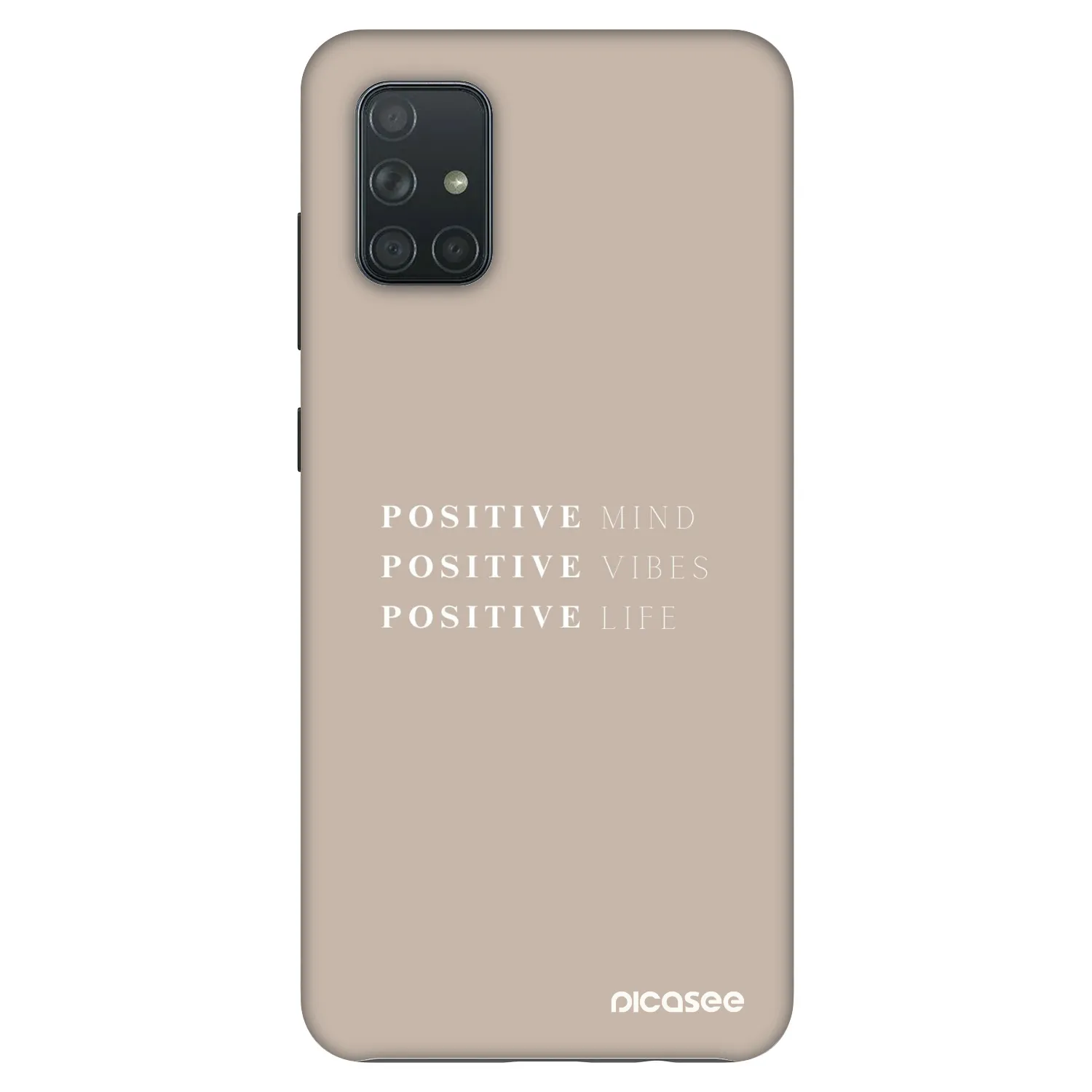 Picasee Fashion Case Samsung Galaxy A71 A715F - Positive Vibes