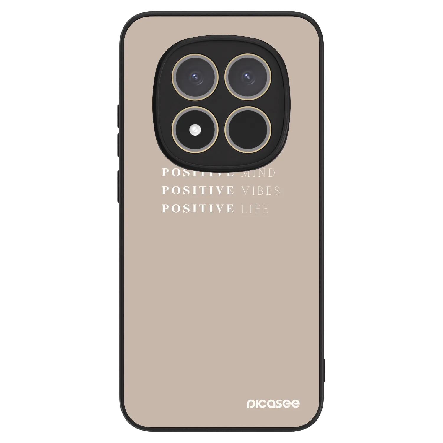 Picasee ULTIMATE CASE Xiaomi Redmi Note 15 Pro 4G - készülékre - Positive Vibes