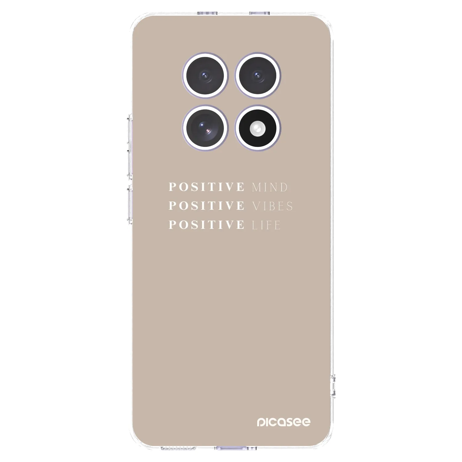 Picasee átlátszó szilikon tok az alábbi mobiltelefonokra Xiaomi Redmi Note 15 - Positive Vibes