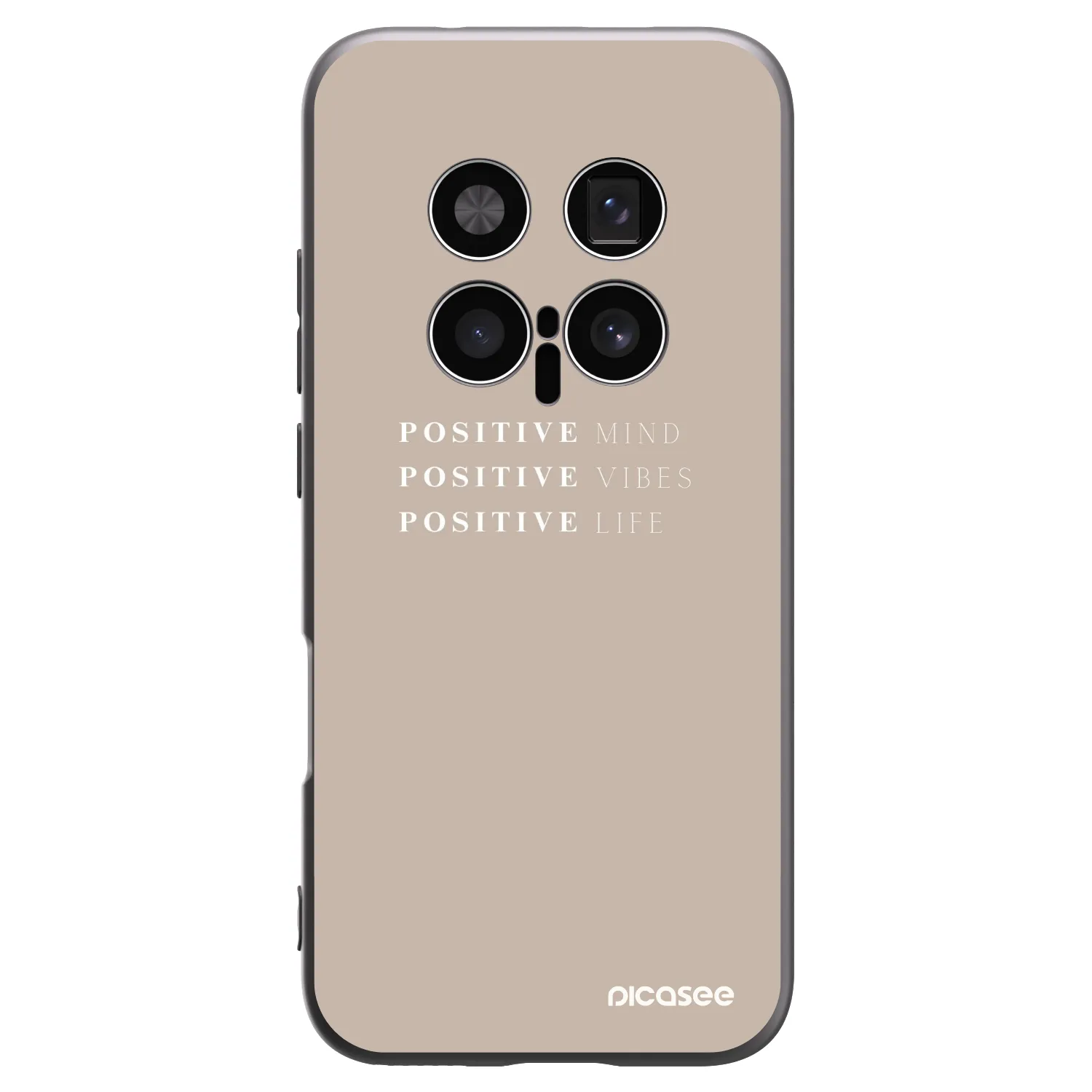 Picasee fekete szilikon tok az alábbi mobiltelefonokra Honor Magic8 Pro 5G - Positive Vibes