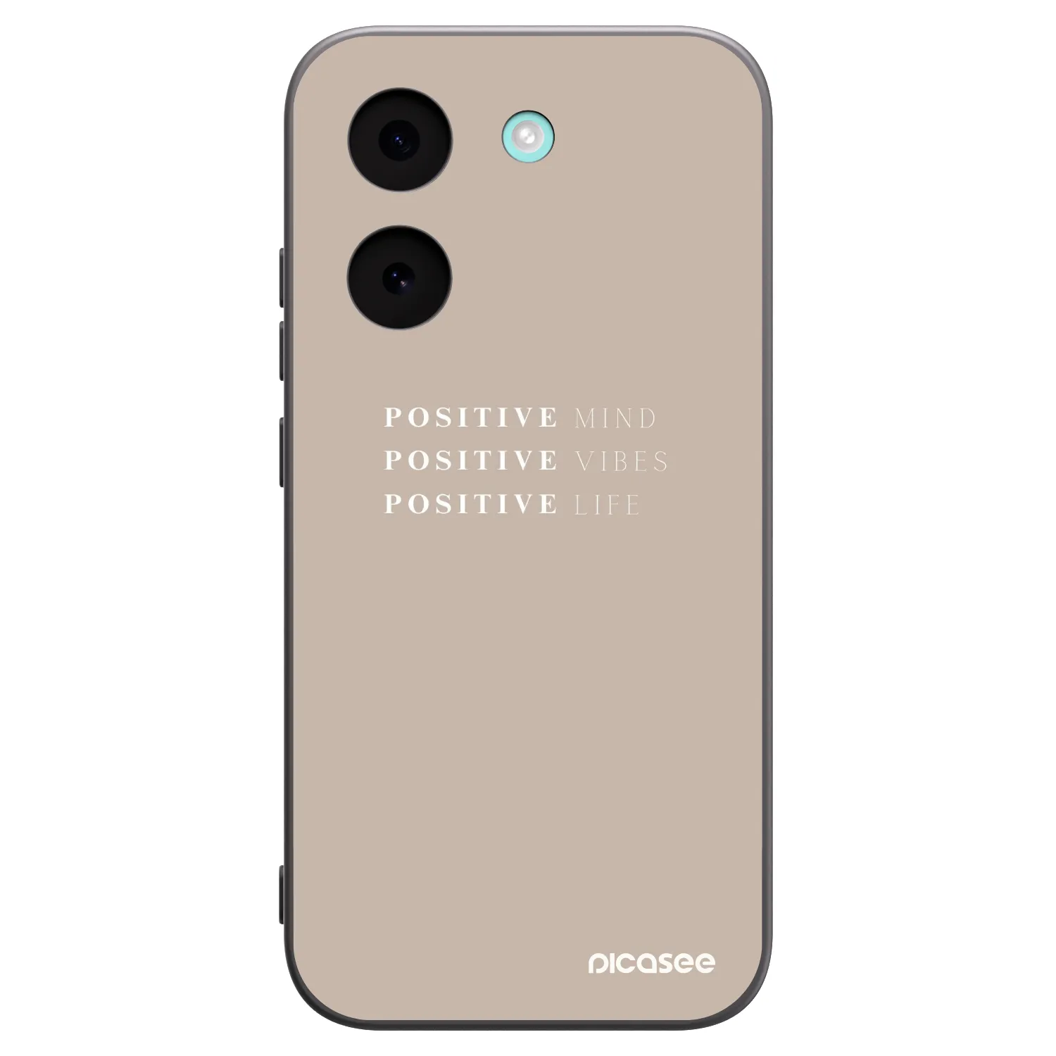 Picasee fekete szilikon tok az alábbi mobiltelefonokra Xiaomi Poco X8 Pro - Positive Vibes